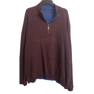 Tommy Bahama XXL Cotton Reversible Classic Knit Sweater Classic